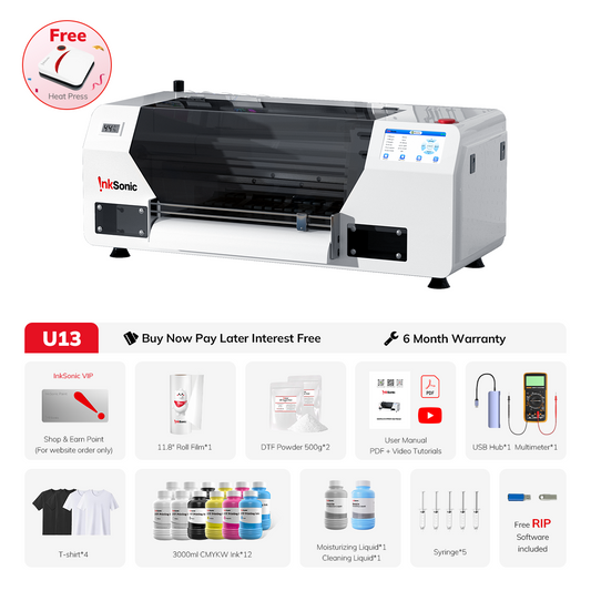 XP600 A3+ DTF Printer U13