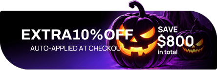 Extra 10% off, auto-applied at checkout. Save $800 in total.