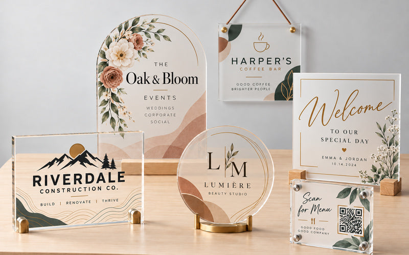  Acrylic Signs