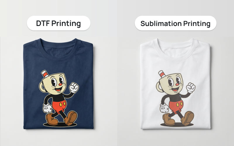DTF vs Sublimation