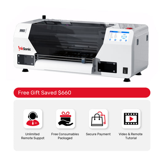 [Pre-order] InkSonic XP600 A3/13" DTF Printer U13 - Cyan