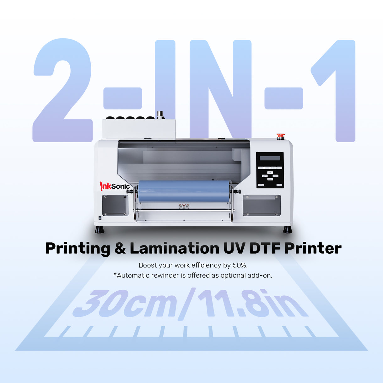 2-in-1 A3 UV DTF Printer with Stand - VF13 – InkSonic